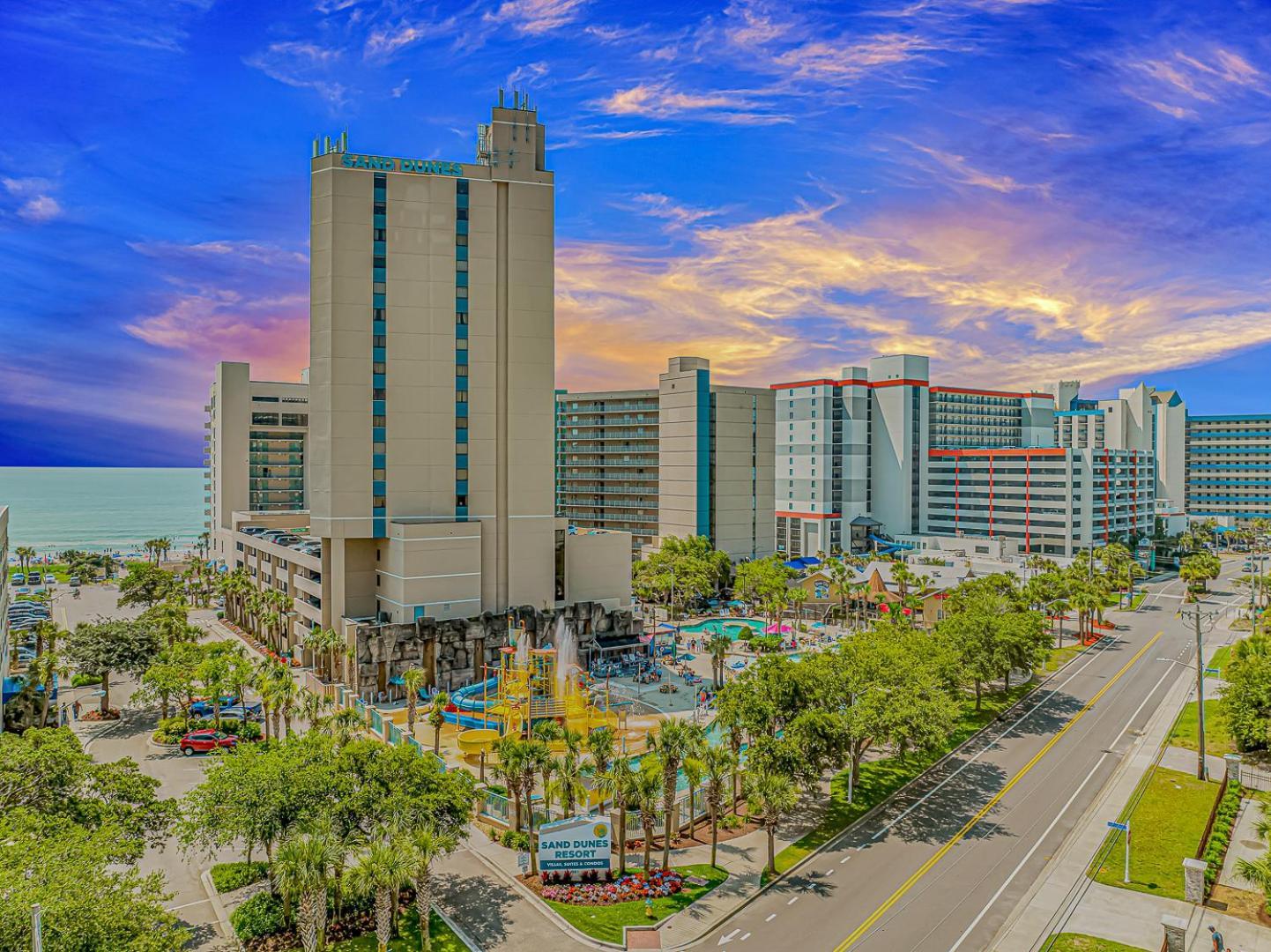 Oceanfront 1 Bedroom Sand Dunes 2626 Sleeps 6 Myrtle Beach Zewnętrze zdjęcie