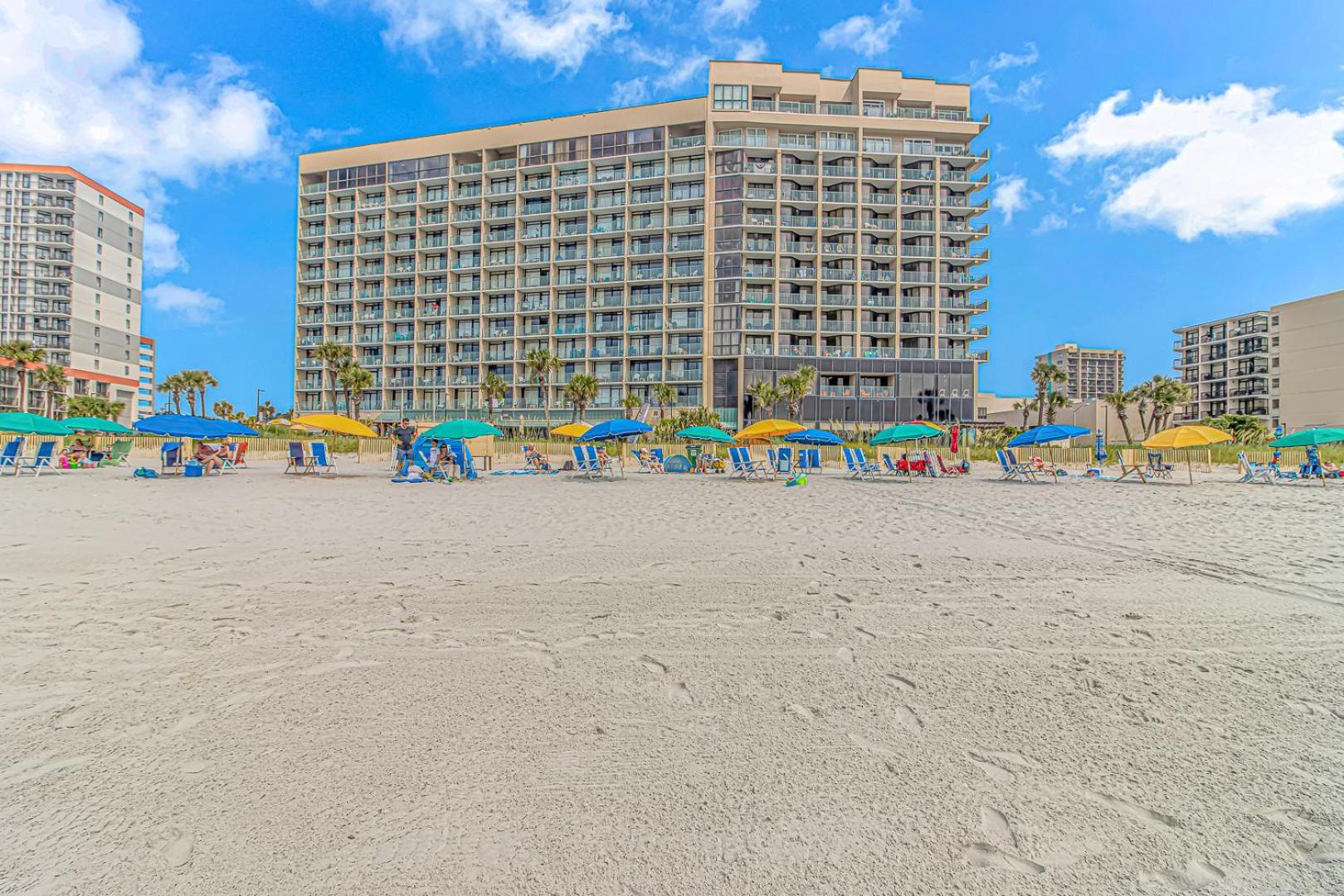 Oceanfront 1 Bedroom Sand Dunes 2626 Sleeps 6 Myrtle Beach Zewnętrze zdjęcie